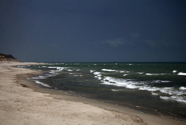 Балтийское море, рыбалка с берега!