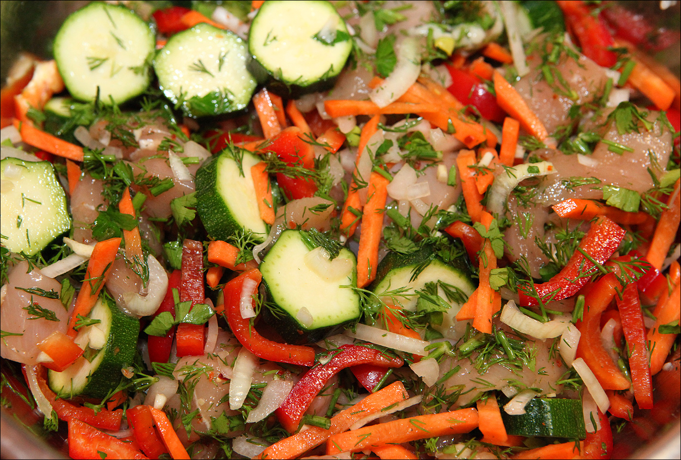 Свинина с замороженными овощами на сковороде рецепты с фото