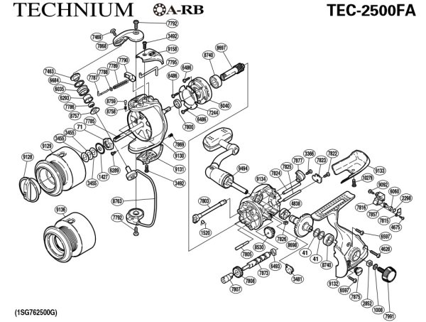 03 Shimano Technium 2500FA