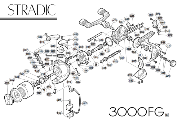00 Stradic 3000FG